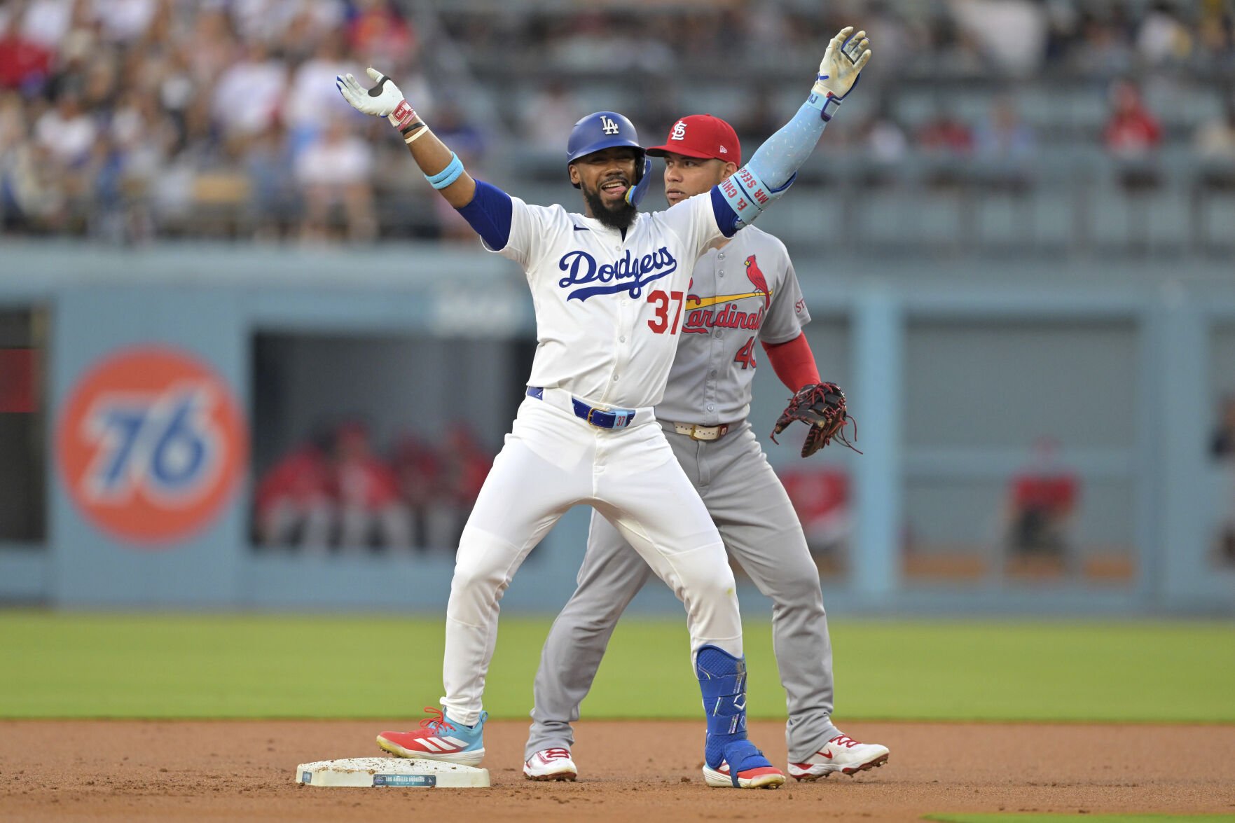 Cardinals Dodgers Baseball